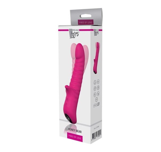 Wibrator-DREAM TOYS HONEY BEAR MAGENTA